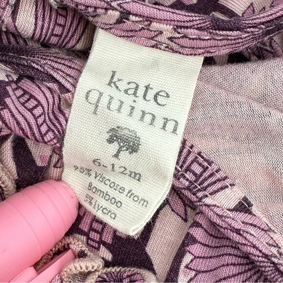 Kate Quinn Baby Purple‎ Ruffle Bubble Romper 6-12 months - Picture 3 of 5